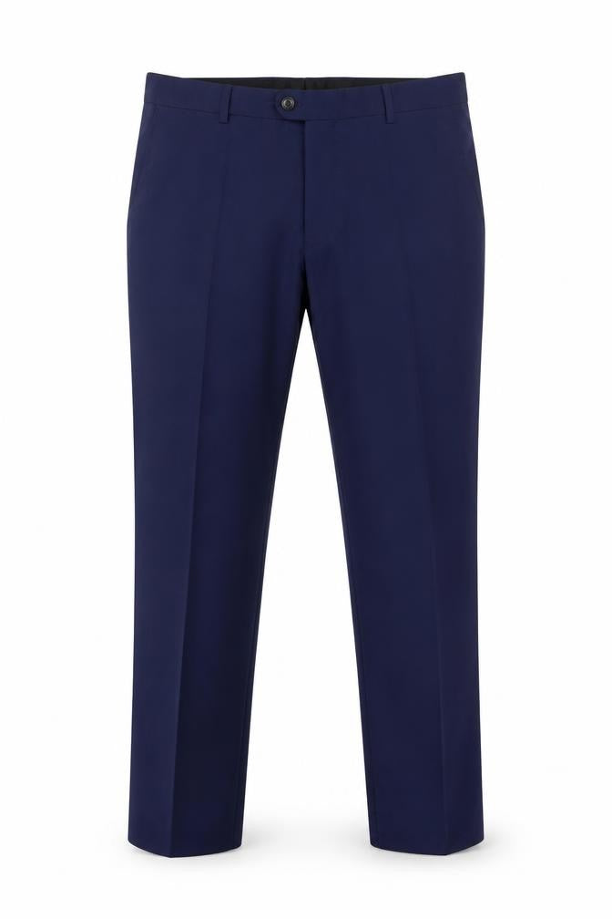 Mens UK Size 34 NEXT Regular Fit Dress Pants Blue Trousers