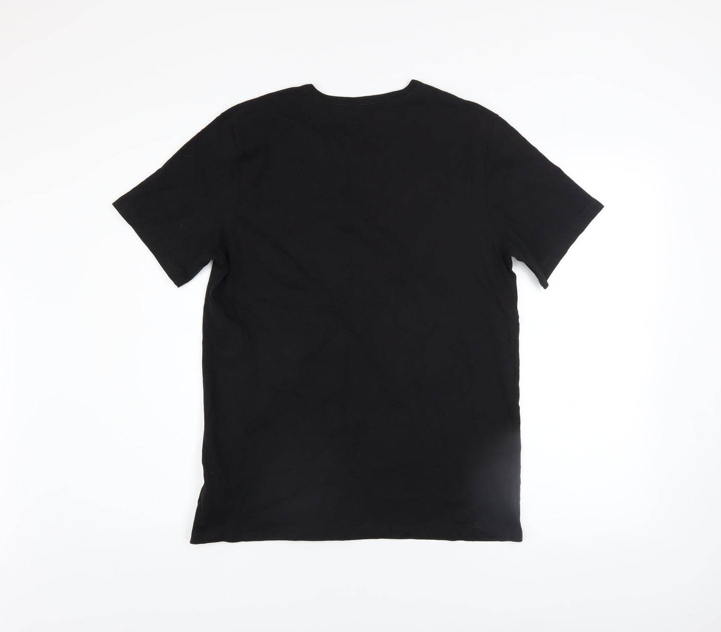 Mens UK Size L HUGO BOSS Black  T-Shirt