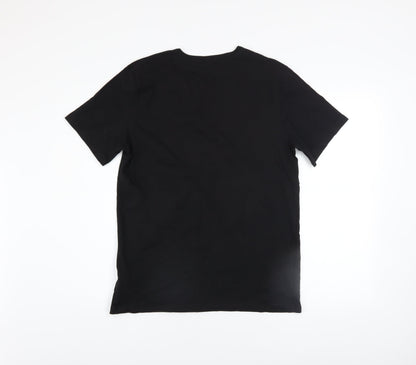 Mens UK Size L HUGO BOSS Black  T-Shirt