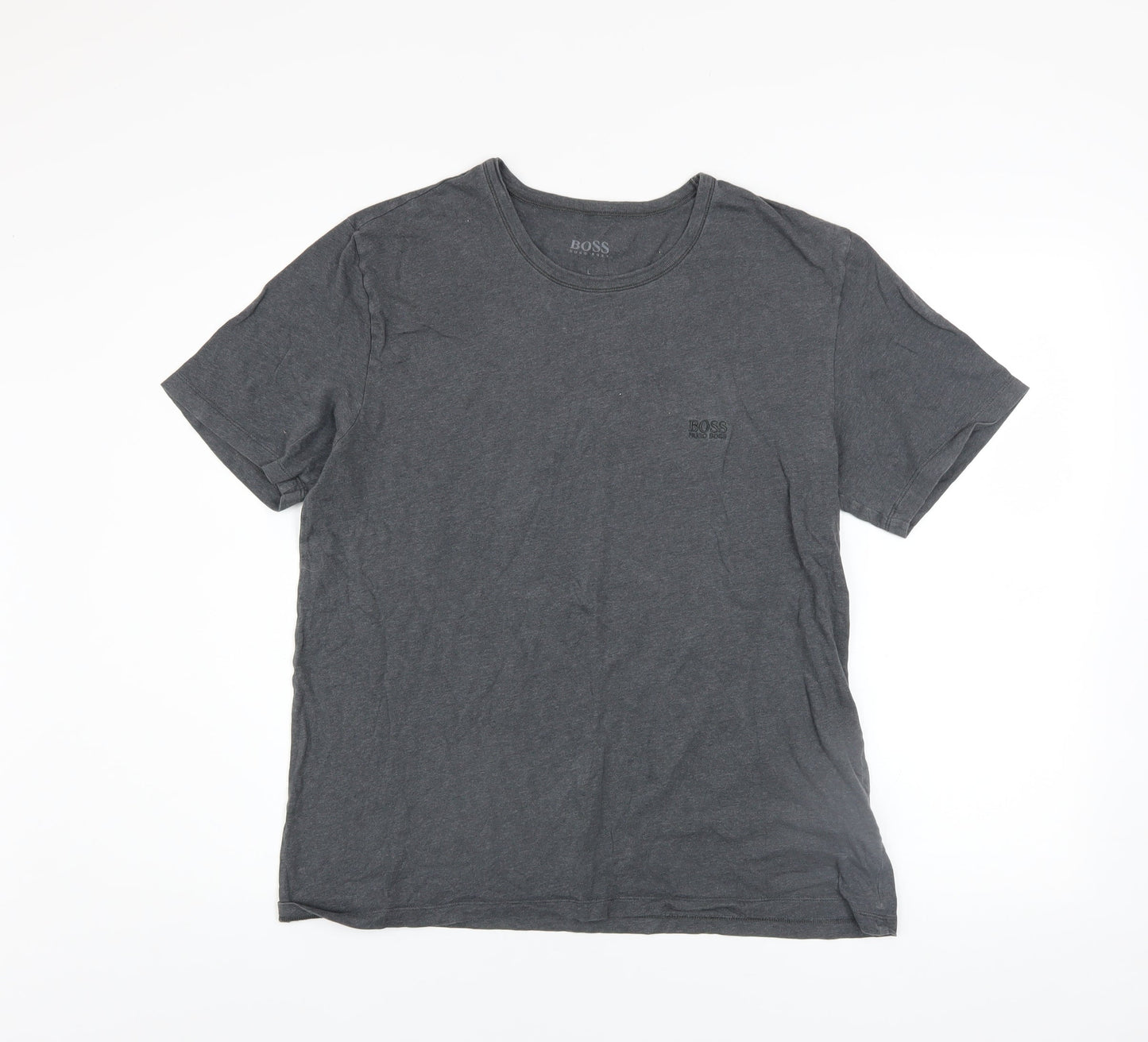 Mens UK Size L HUGO BOSS Grey  T-Shirt