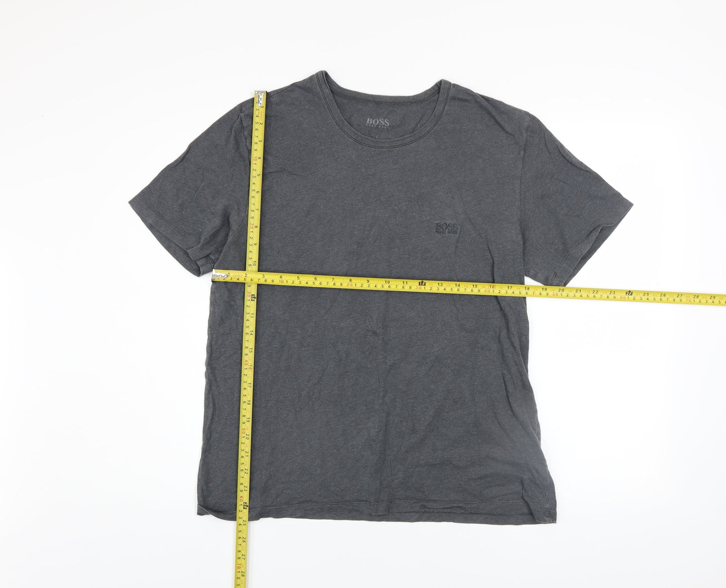 Mens UK Size L HUGO BOSS Grey  T-Shirt