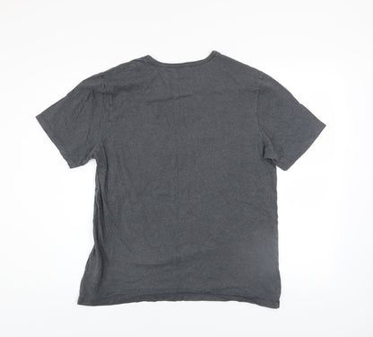 Mens UK Size L HUGO BOSS Grey  T-Shirt
