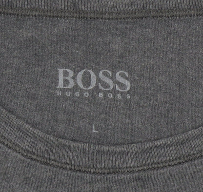 Mens UK Size L HUGO BOSS Grey  T-Shirt