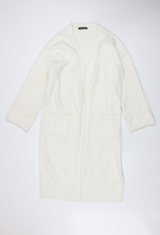 Womens UK Size S Dunnes Ivory Cardigan Jumper