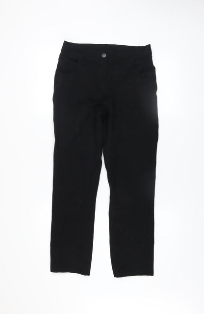 Womens UK Size 8 Dunnes Slim Fit Jegging Black Trousers