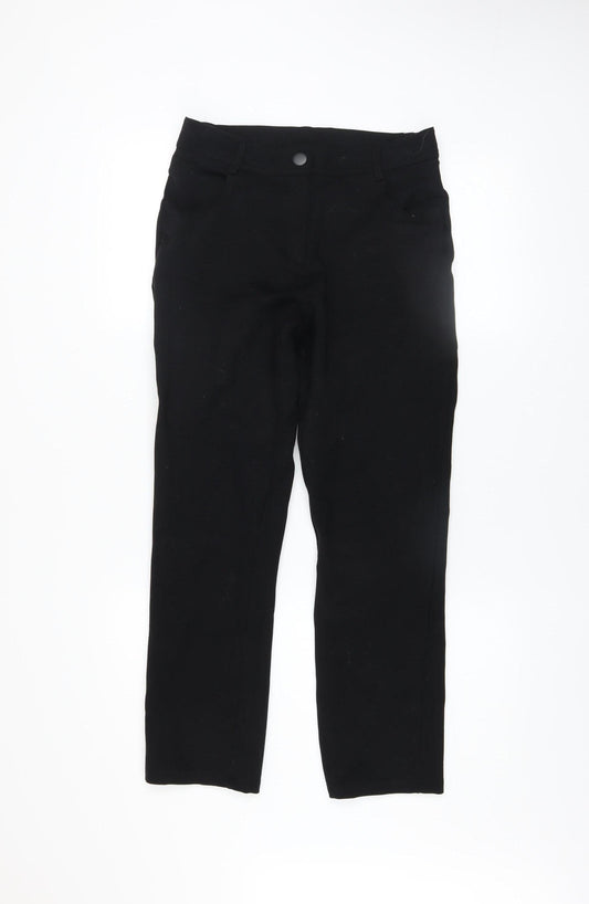 Womens UK Size 8 Dunnes Slim Fit Jegging Black Trousers