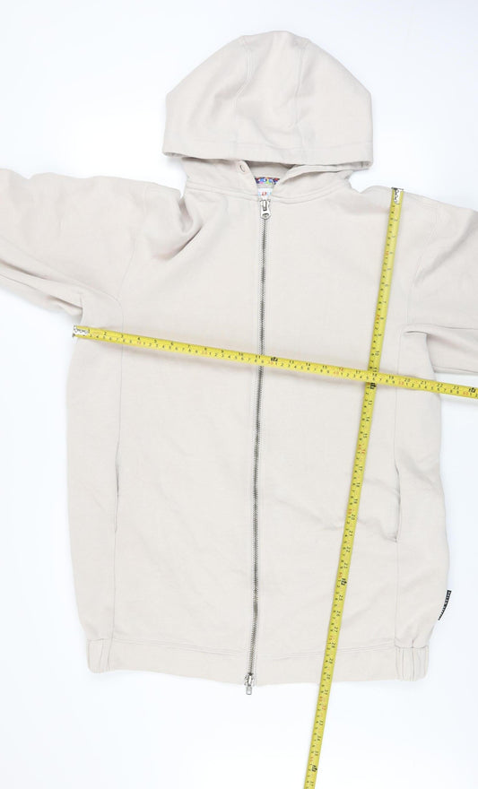 Mens UK Size M Helen Steele x Dunnes Stores Beige Full Zip Hoodie