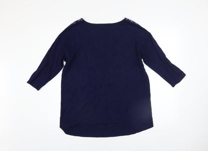 Womens UK Size 12 Marks and Spencer Multicoloured Tunic Blouse