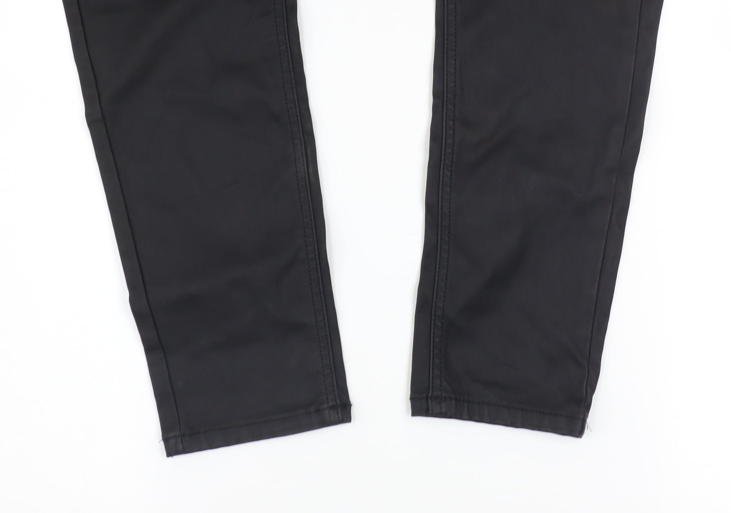 Womens UK Size 14 New Look Slim Fit Jegging Black Trousers