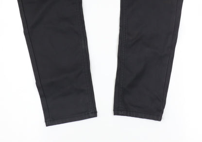 Womens UK Size 14 New Look Slim Fit Jegging Black Trousers