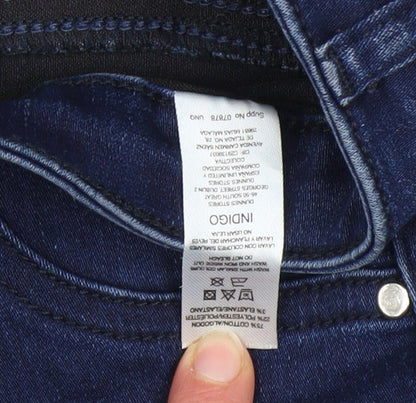 Womens UK Size 12 Gallery Slim Fit Skinny Blue Jeans