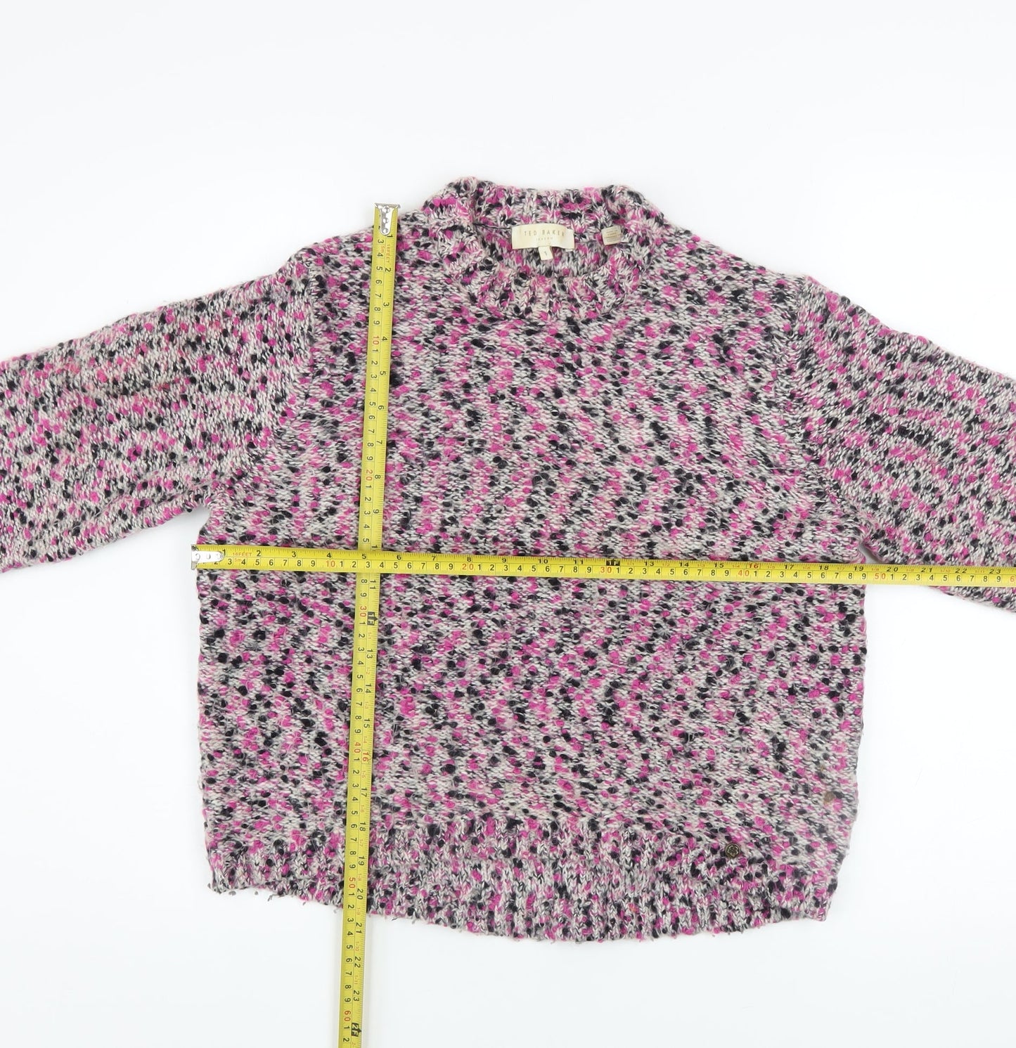 Womens UK Size S Ted Baker Multicoloured Pullover Jumper
