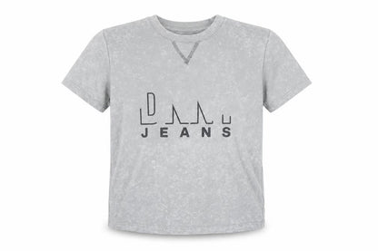 Boys UK Size 10 Years DKNY Grey Basic T-Shirt