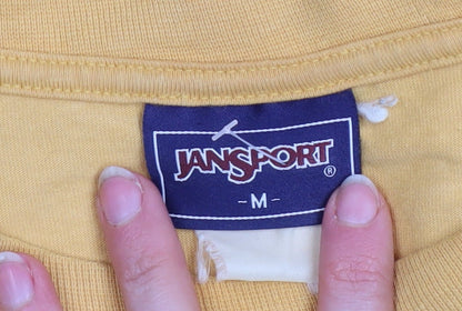 Mens UK Size M JanSport Yellow  T-Shirt