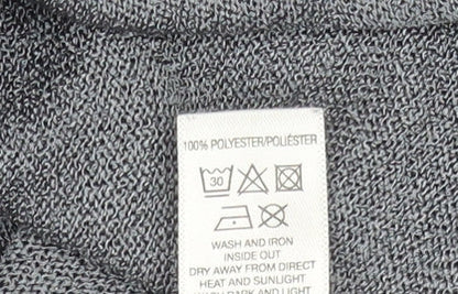Womens UK Size 14 Gallery Grey Basic Blouse