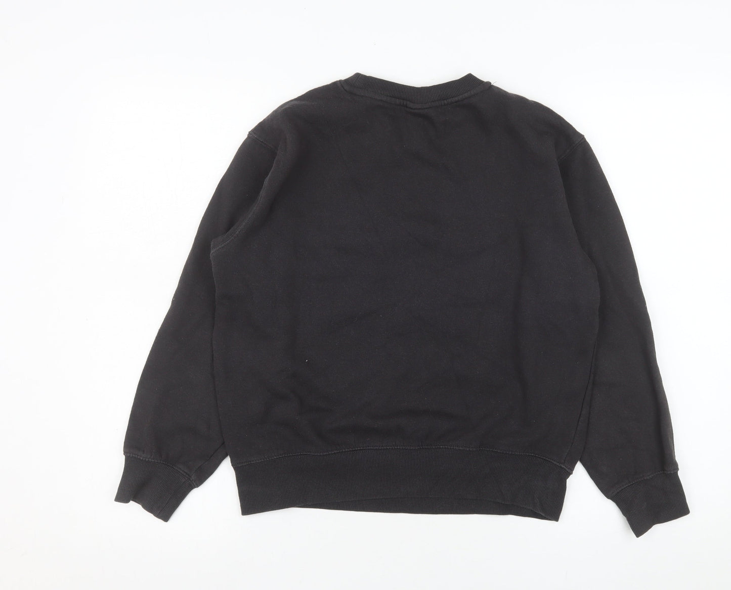Womens UK Size XS H&M Black Pullover Sweatshirt