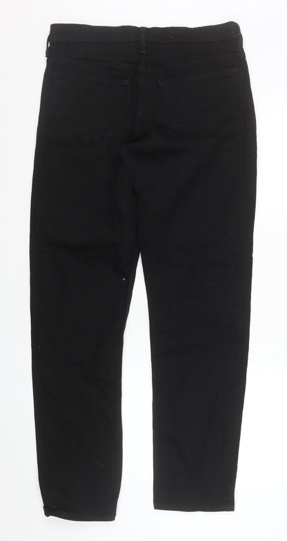 Womens UK Size 32L River Island Regular Fit Straight Black Jeans
