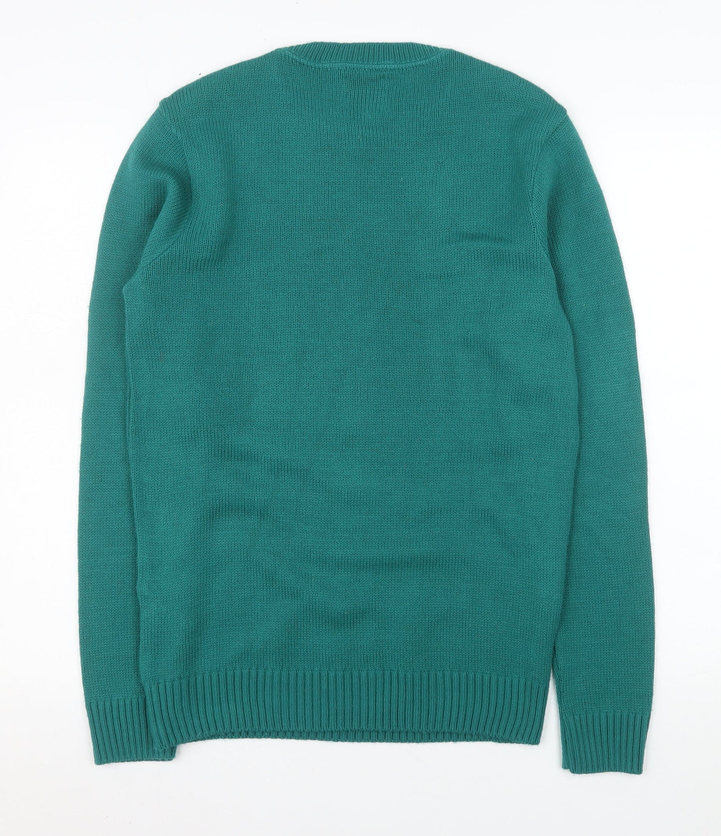 Mens UK Size M SoulCal & Co Green Pullover Jumper