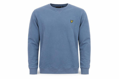 Mens UK Size L Lyle & Scott Blue Pullover Sweatshirt