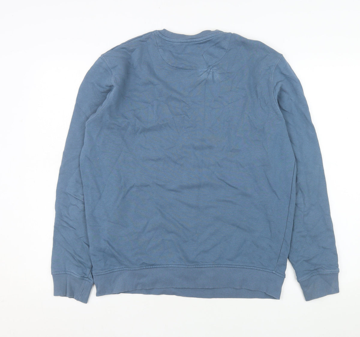 Mens UK Size L Lyle & Scott Blue Pullover Sweatshirt