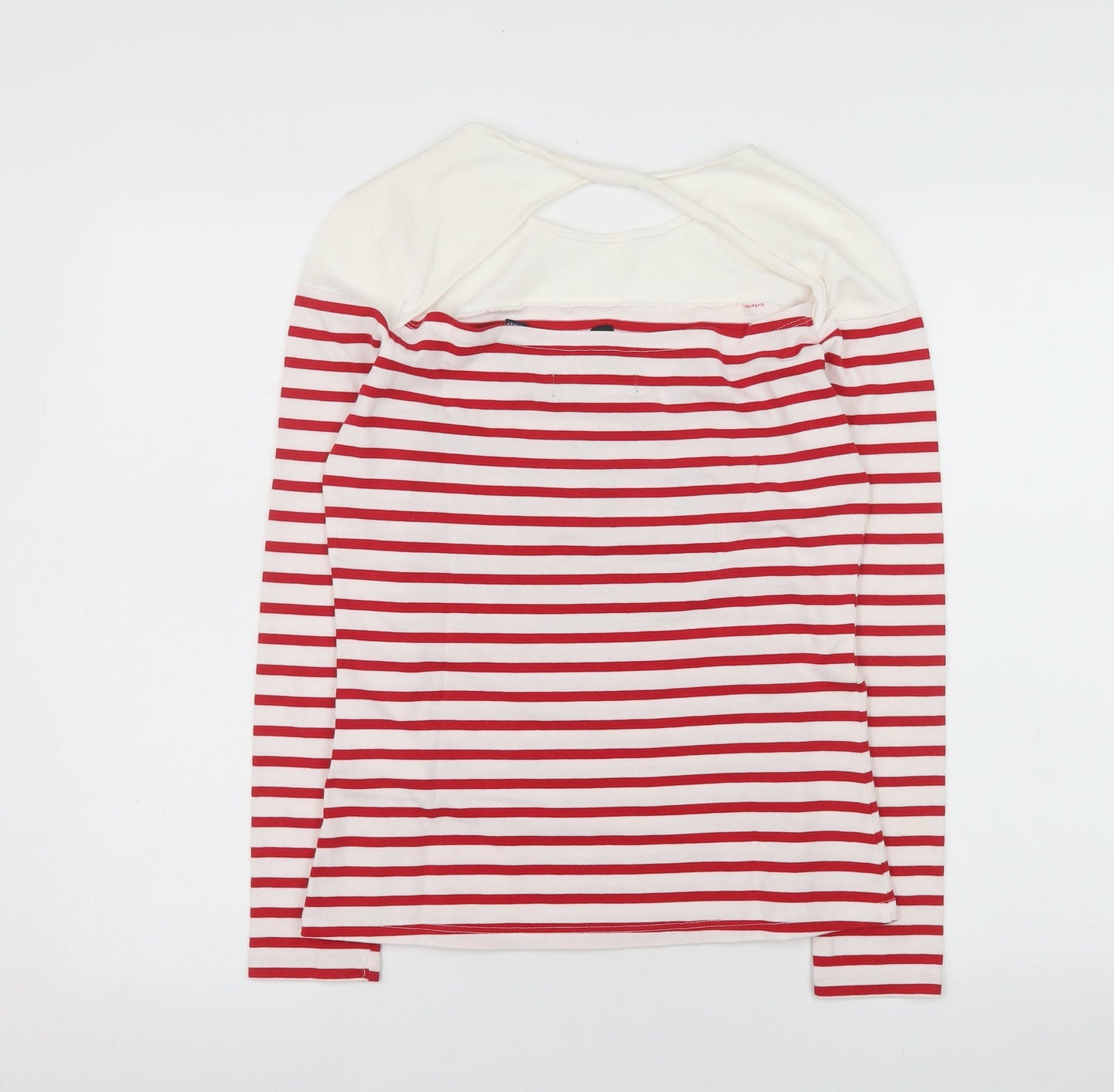 Womens UK Size 8 Superdry Red Basic T-Shirt