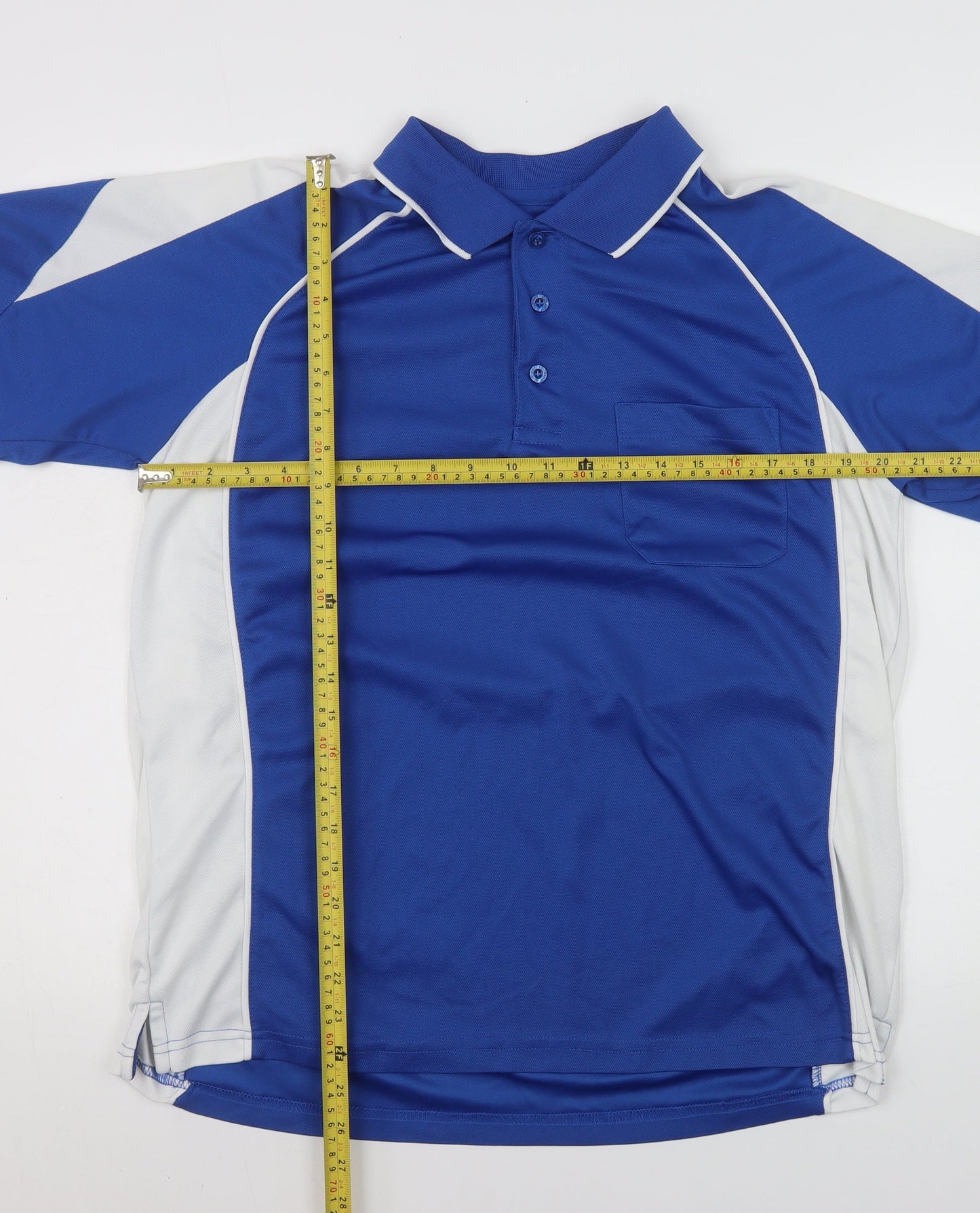 Mens UK Size M Cougars Polyester Polo Shirt
