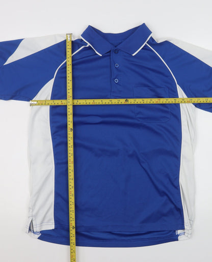 Mens UK Size M Cougars Polyester Polo Shirt