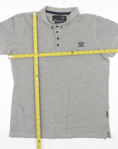 Mens UK Size S Firetrap 100% Cotton Polo Shirt
