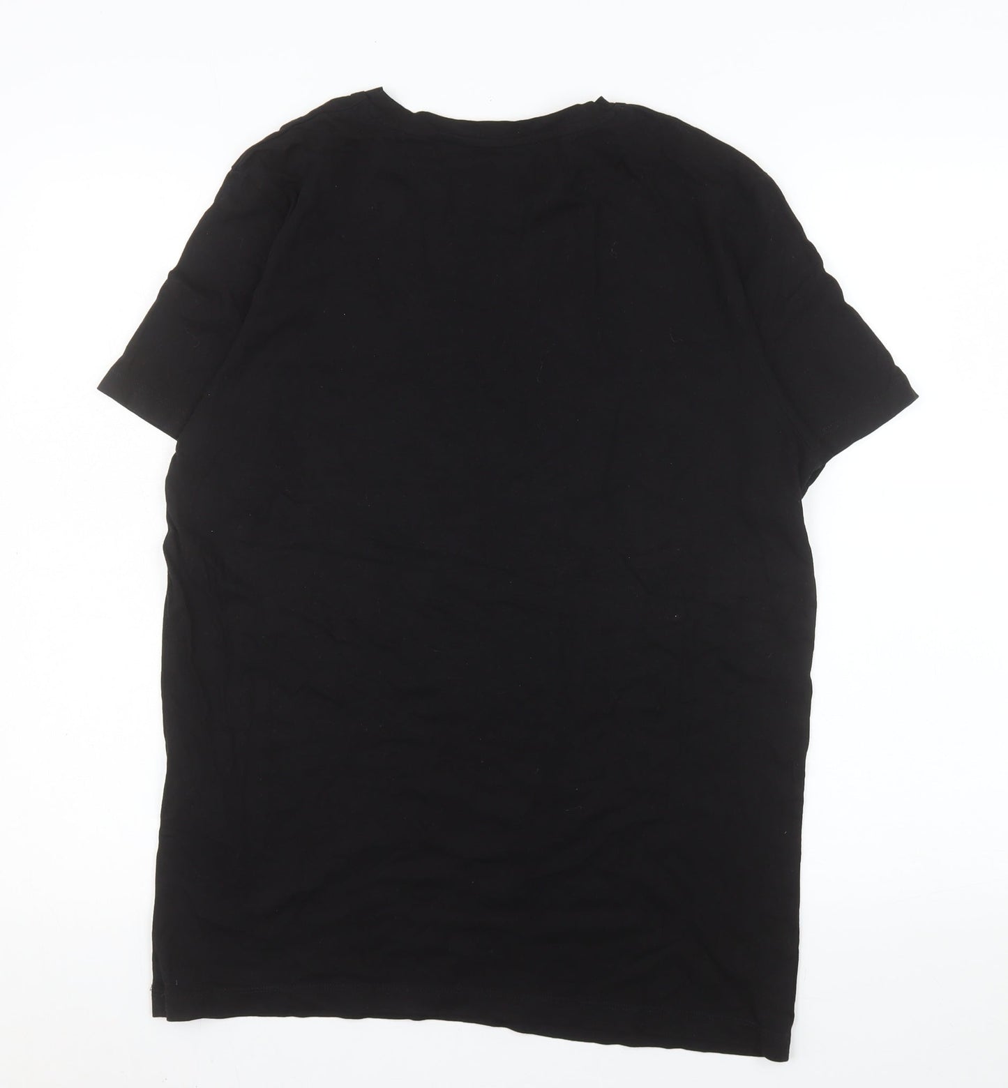Mens UK Size L JACK & JONES Black  T-Shirt