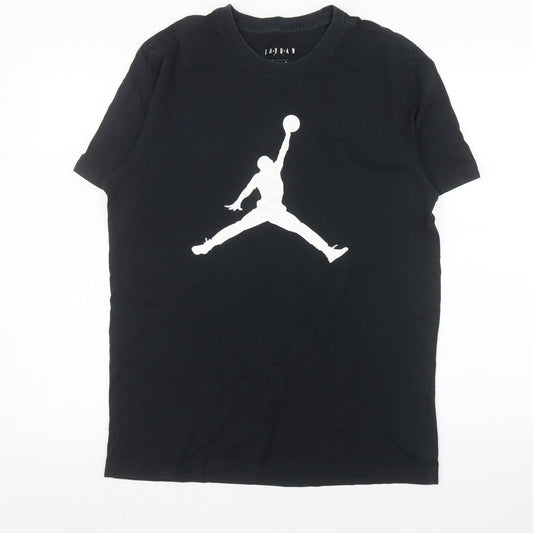 Mens UK Size M Jordan Black  T-Shirt