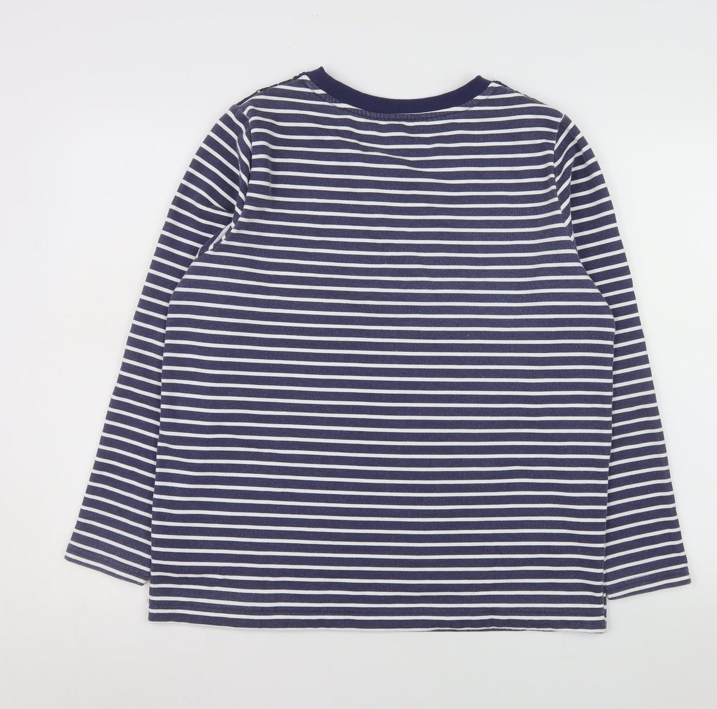 Womens UK Size 12 Bonmarché Blue Basic T-Shirt