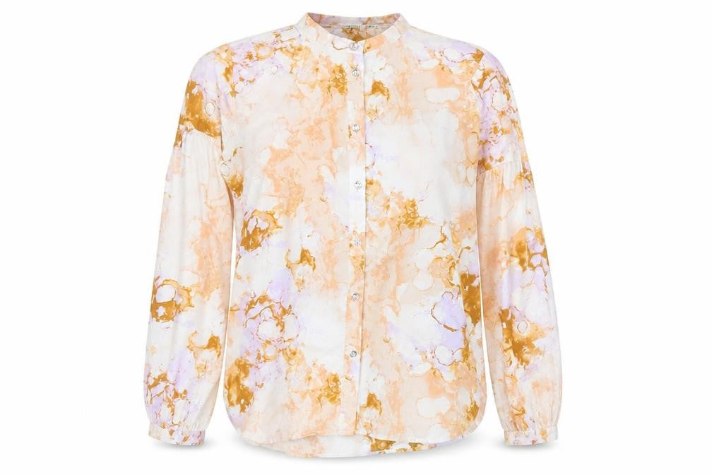Womens UK Size L Second Female Multicoloured Blouse Button-Up