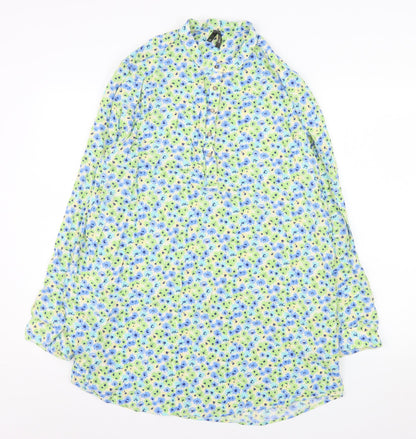 Womens UK Size 2XL DeFacto Multicoloured Tunic Blouse
