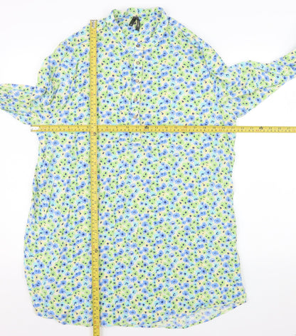 Womens UK Size 2XL DeFacto Multicoloured Tunic Blouse