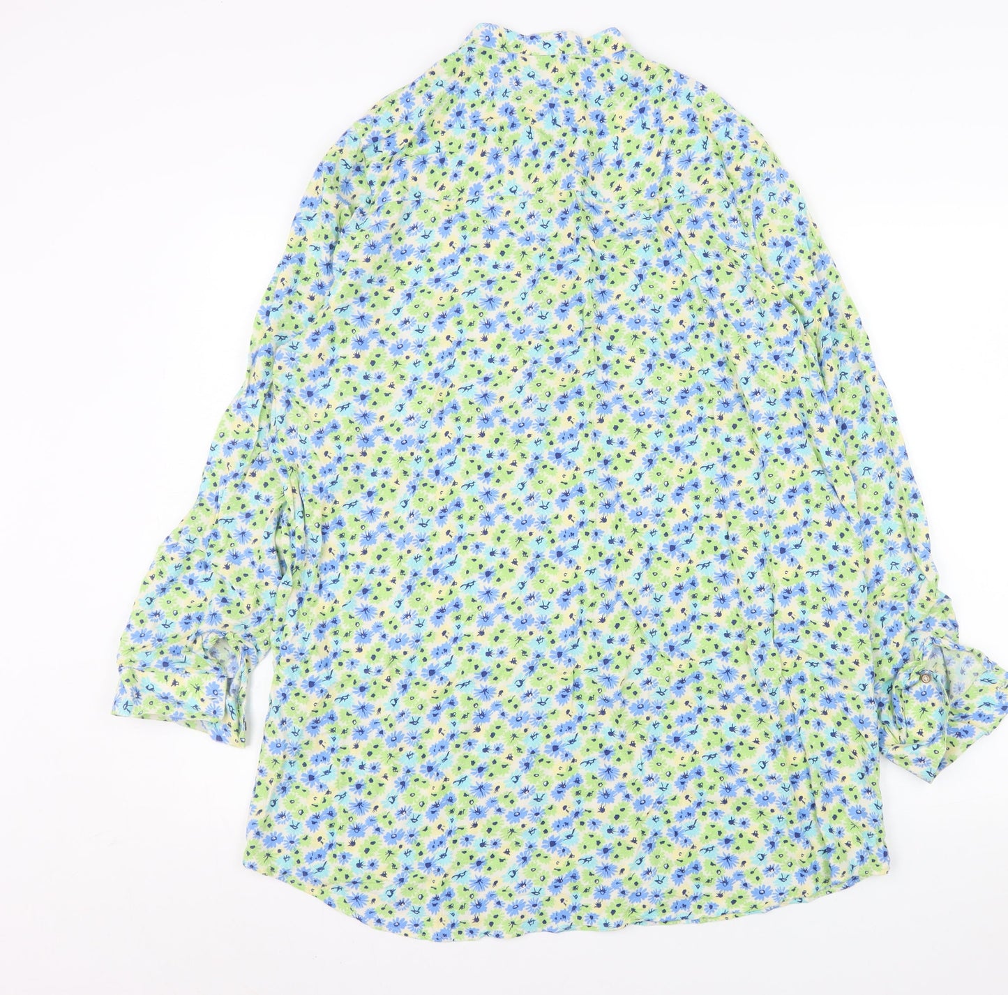 Womens UK Size 2XL DeFacto Multicoloured Tunic Blouse