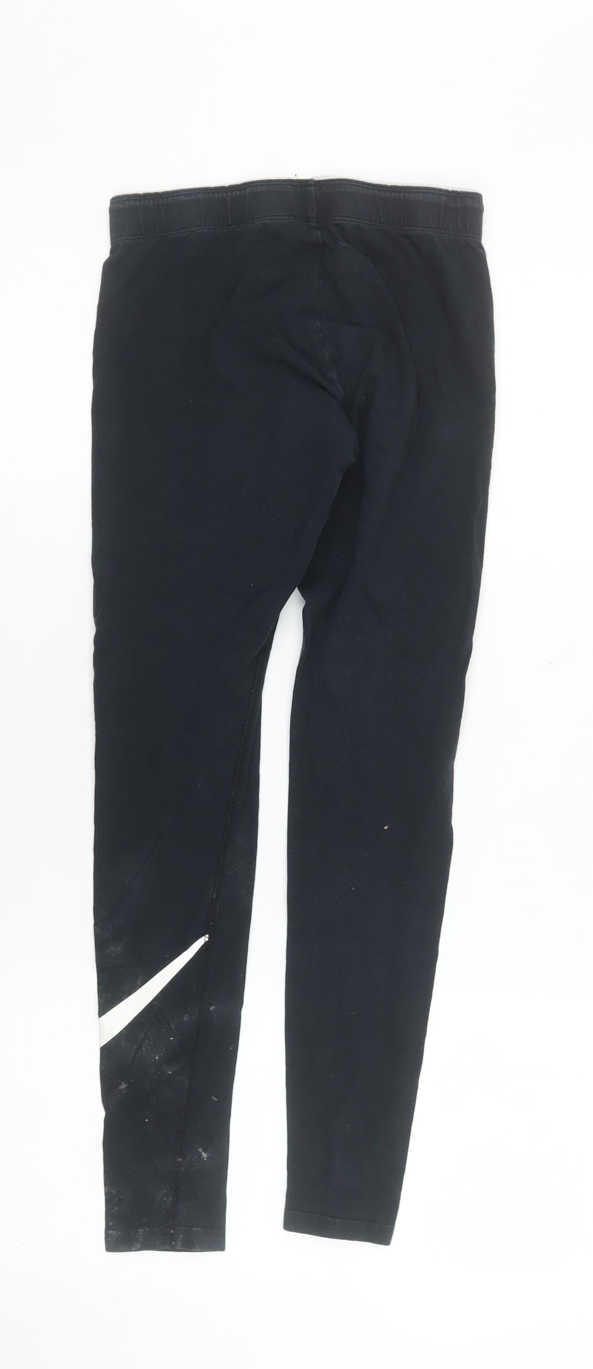 Womens UK Size S Nike Slim Fit Leggings Black Leggings