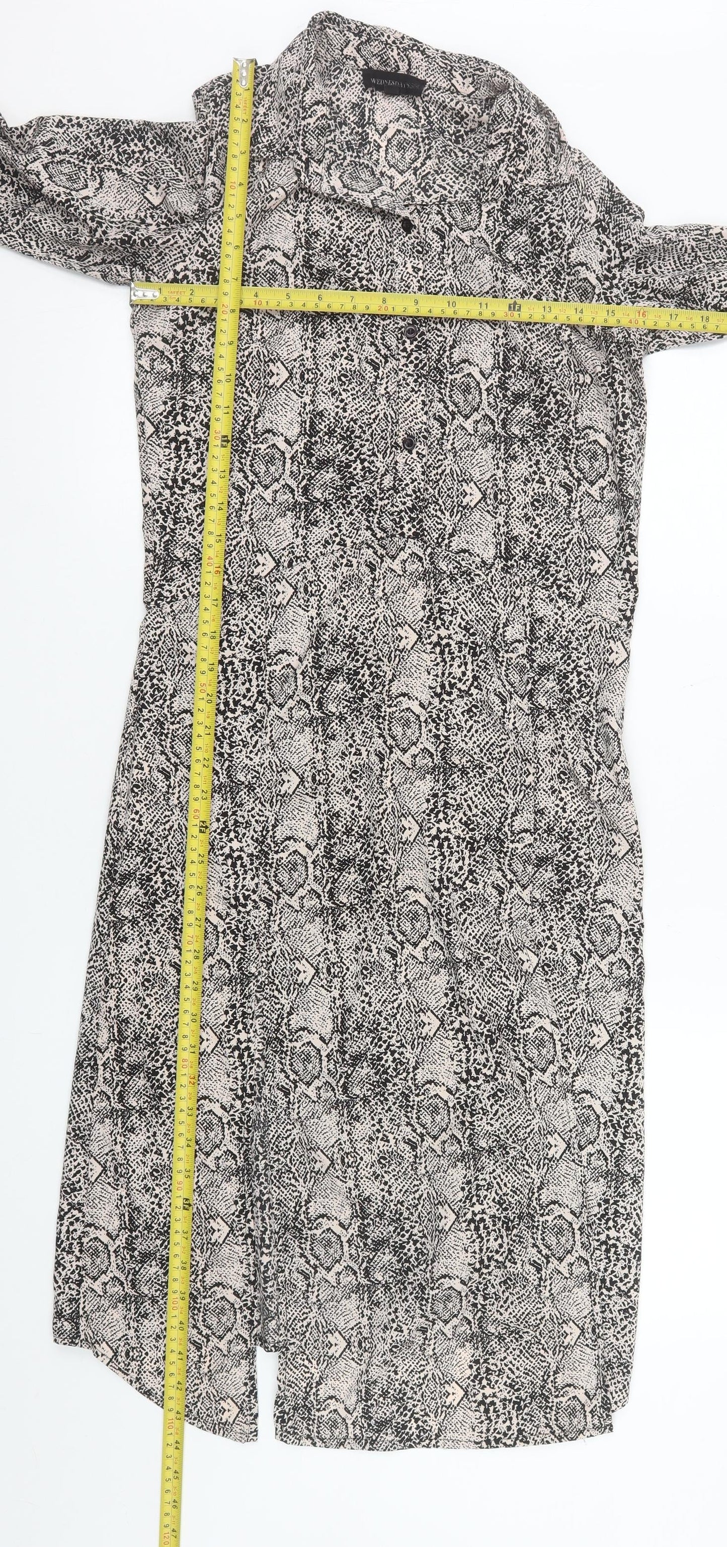 Womens UK Size XS WEDNESDAY'S GIRL Shirt Dress