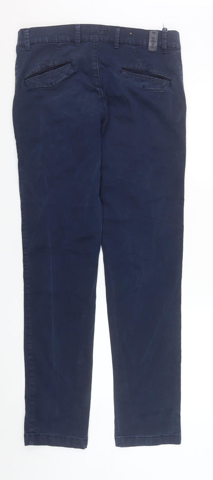 Mens UK Size 34 LCDN Couture Regular Fit Chino Blue Trousers