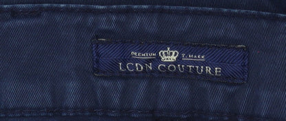 Mens UK Size 34 LCDN Couture Regular Fit Chino Blue Trousers