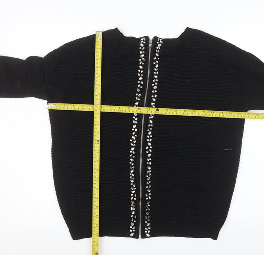 Womens UK Size 14 NEXT Black Basic Jacket