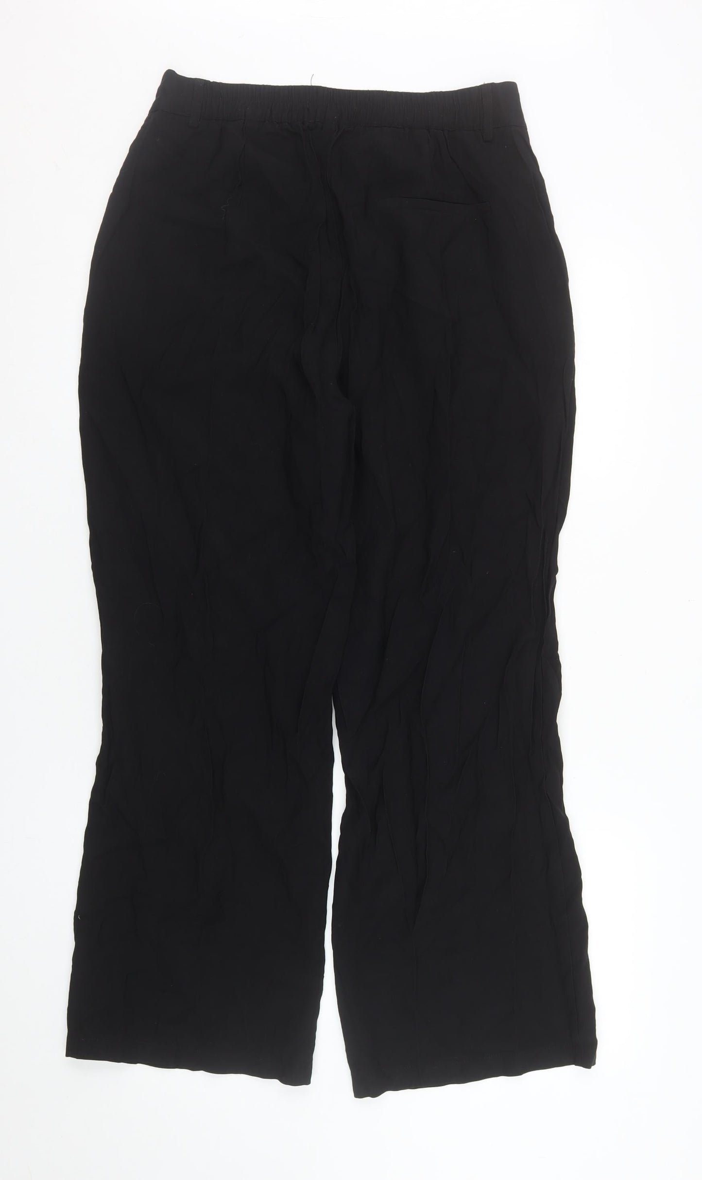 Womens UK Size 12 Gallery Regular Fit Business Casual Workwear Black Trousers