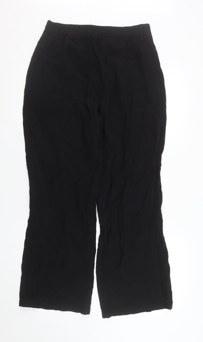 Womens UK Size 12 Gallery Regular Fit Business Casual Workwear Black Trousers