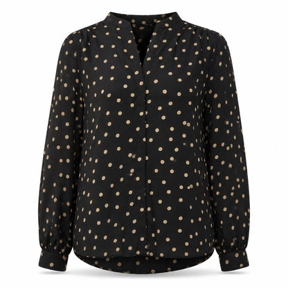 Womens UK Size 14 Dunnes Stores Black Basic Blouse