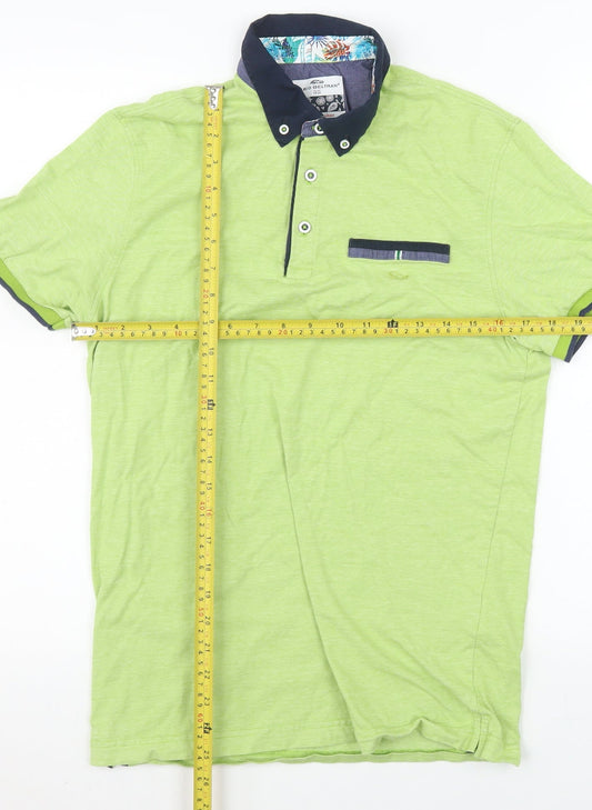 Mens UK Size M Dario Beltran 100% Cotton Polo Shirt