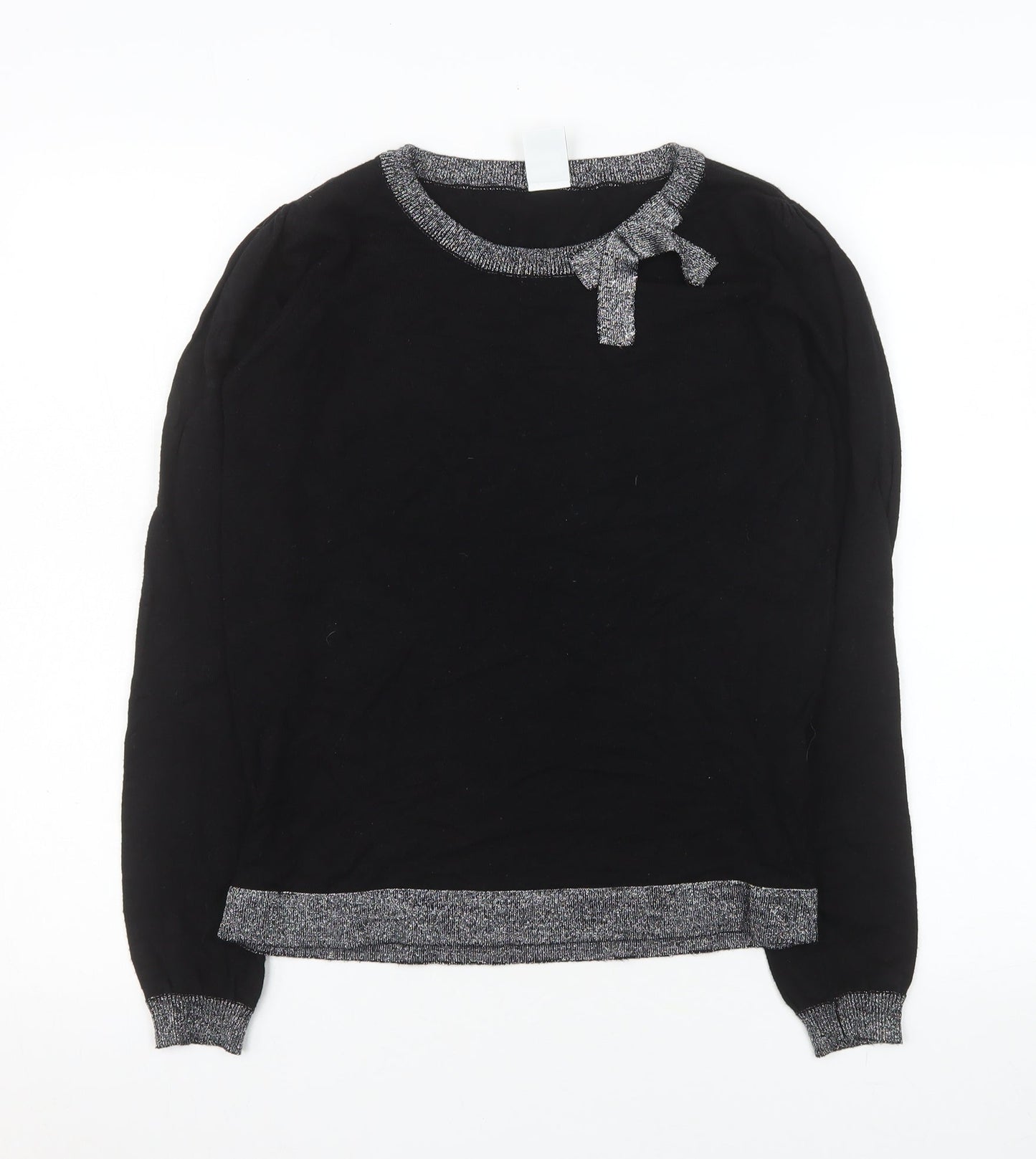 Womens UK Size M VERO MODA Black Pullover Jumper