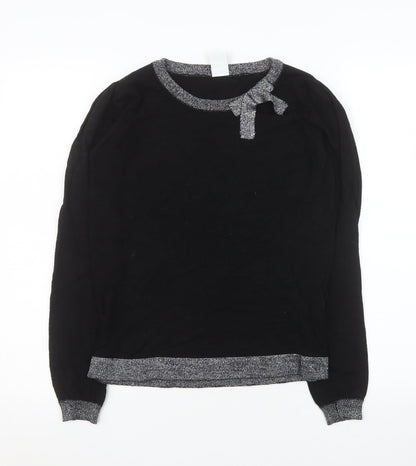 Womens UK Size M VERO MODA Black Pullover Jumper