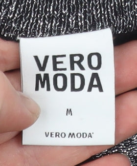 Womens UK Size M VERO MODA Black Pullover Jumper