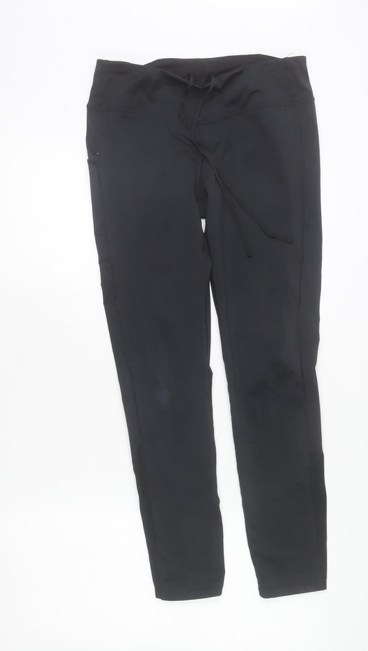 Womens UK Size M Nike Slim Fit Leggings Black Leggings
