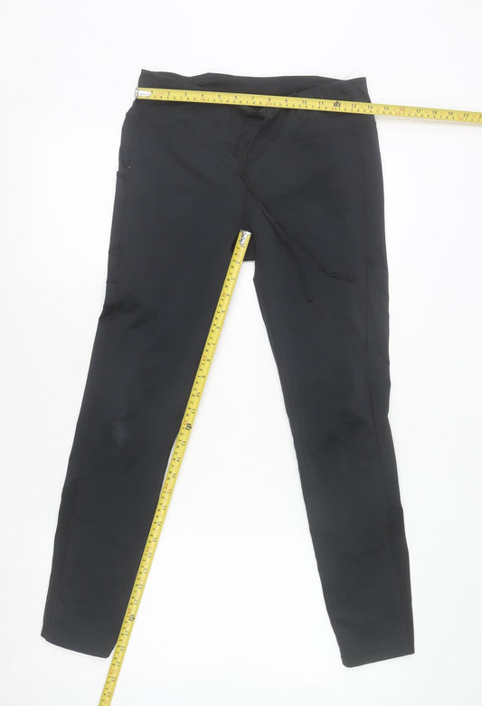 Womens UK Size M Nike Slim Fit Leggings Black Leggings