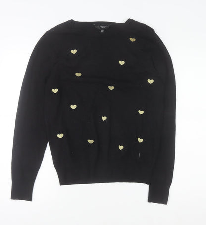 Womens UK Size 12 Dorothy Perkins Black Pullover Jumper